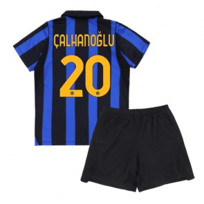 Inter Milan Hakan Calhanoglu #20 Hjemmebanetrøje Børn 2026-27 Kortærmet (+ Korte bukser)